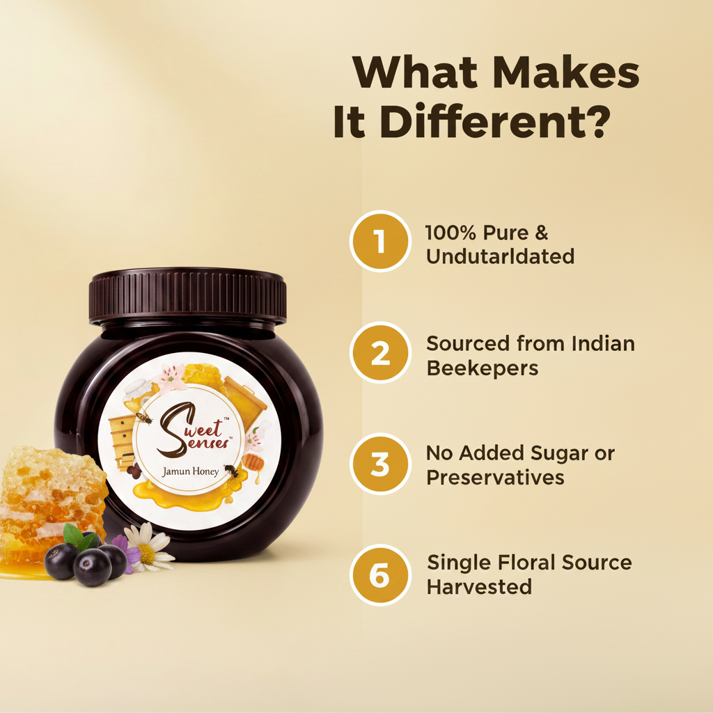 Jamun Honey Infographic