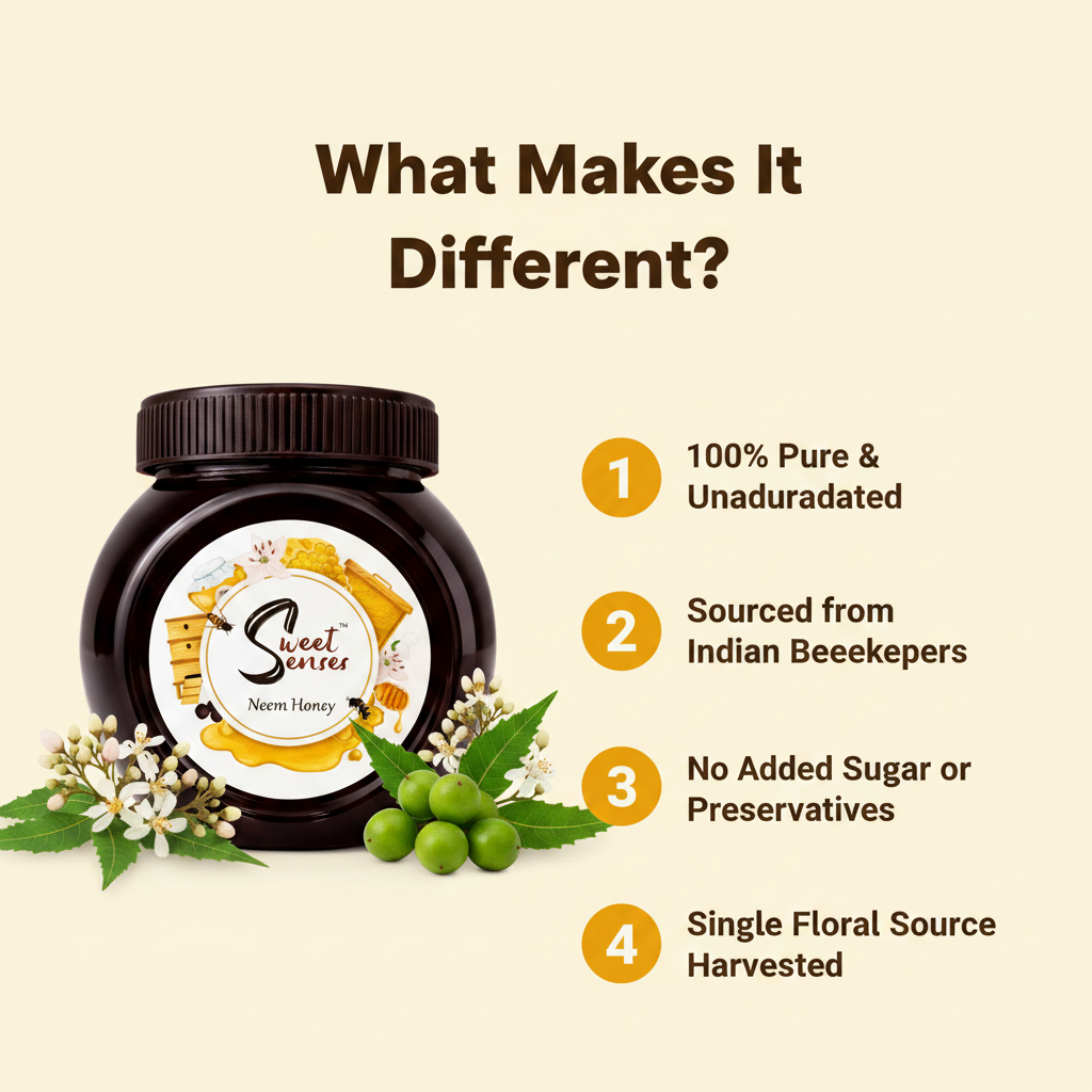 Neem Honey Infographic Fresh Attempt
